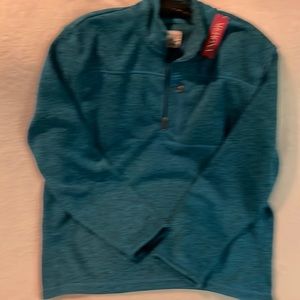 Women’s Merona XXL Teal/Black Pullover Jacket NWT!